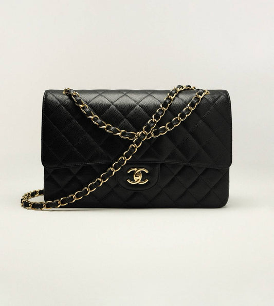 Cuero | Classic Flap Bag In Black