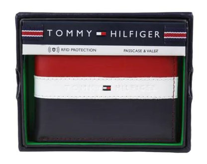 Cuero | Men’s Leather Americana Stripe Bifold Wallet