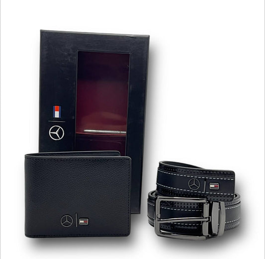 Cuero | TOMMY & MERCEDES BELT AND WALLET SET
