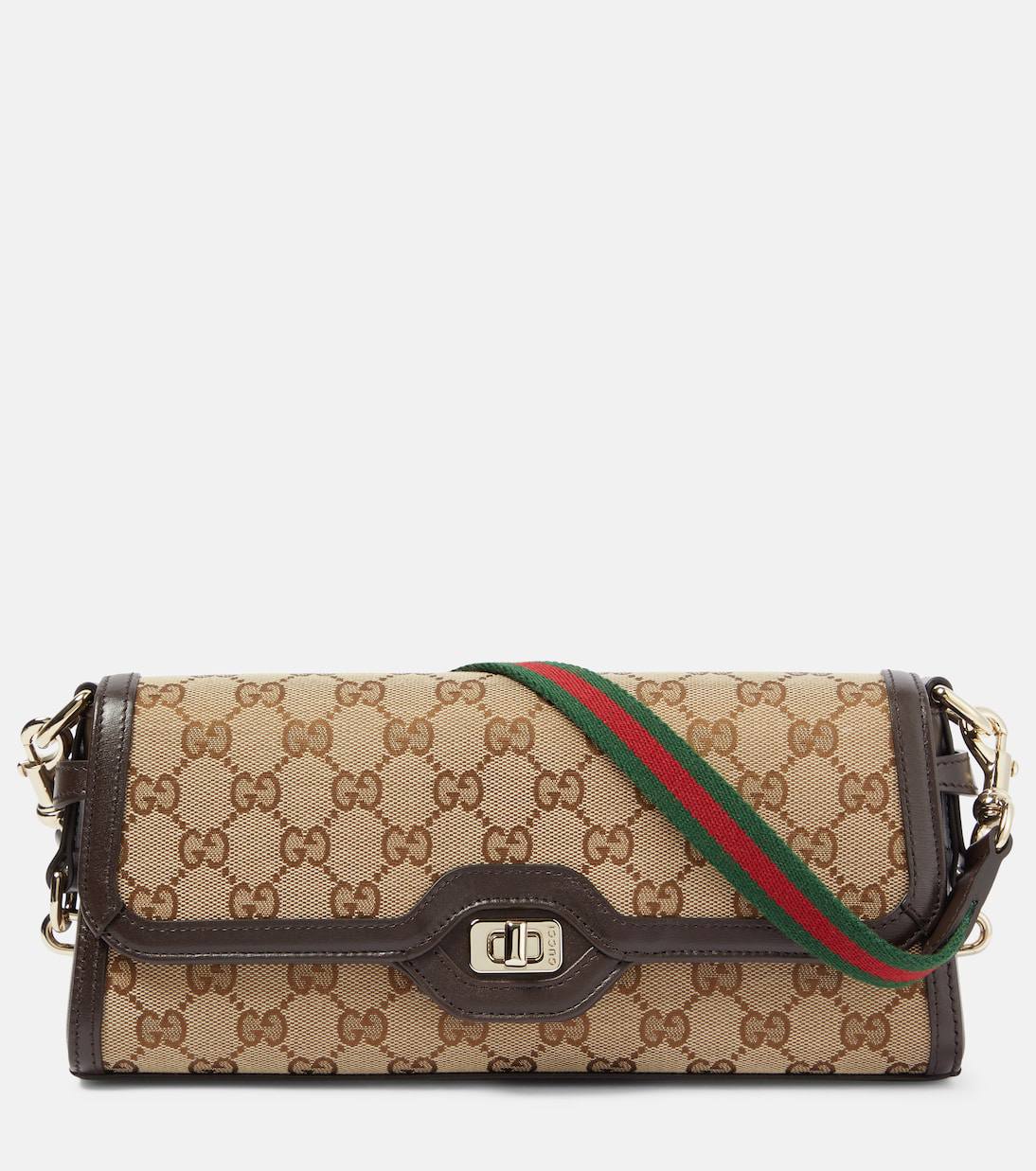 Cuero | Luce Small GG canvas shoulder bag