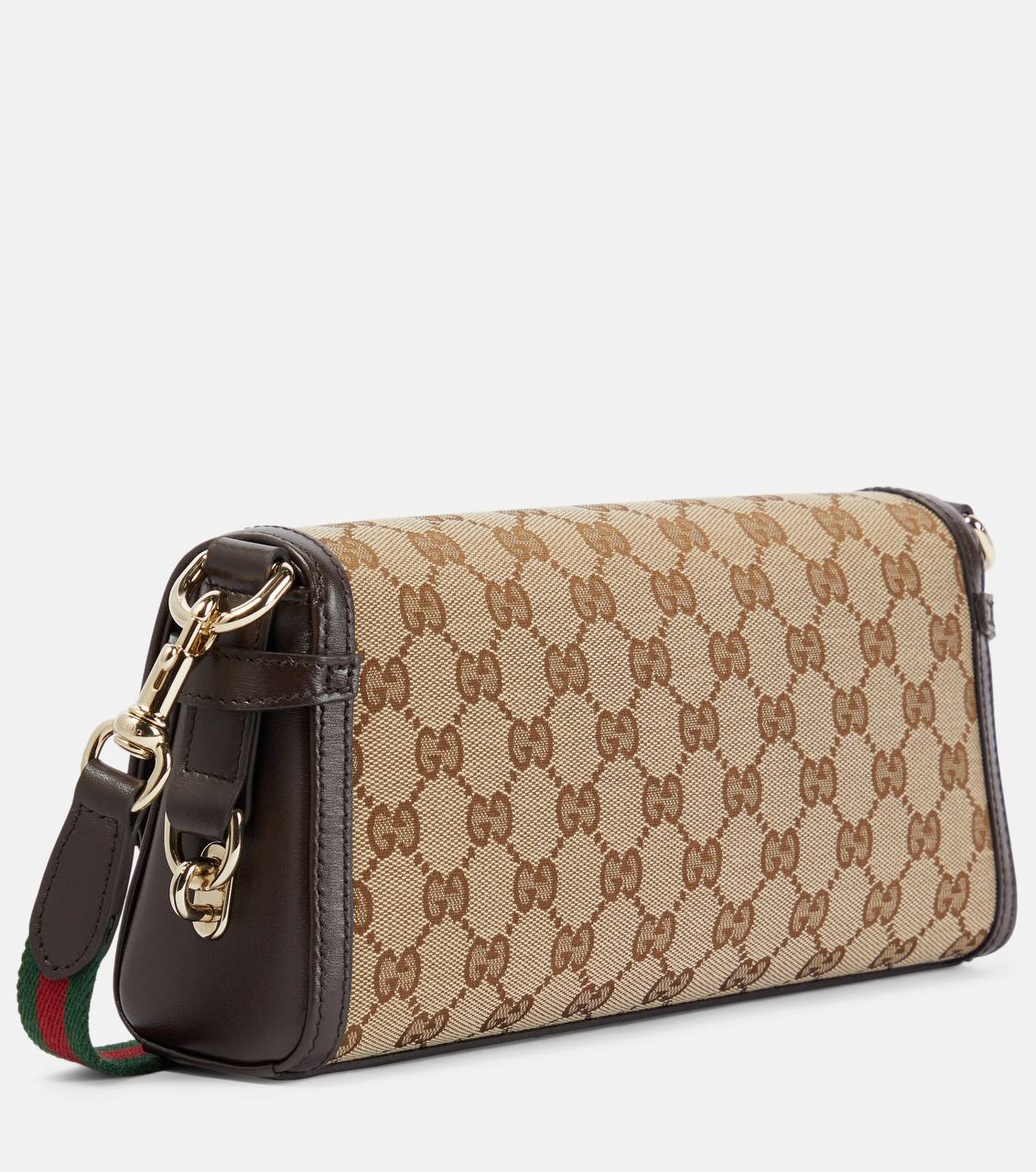 Cuero | Luce Small GG canvas shoulder bag