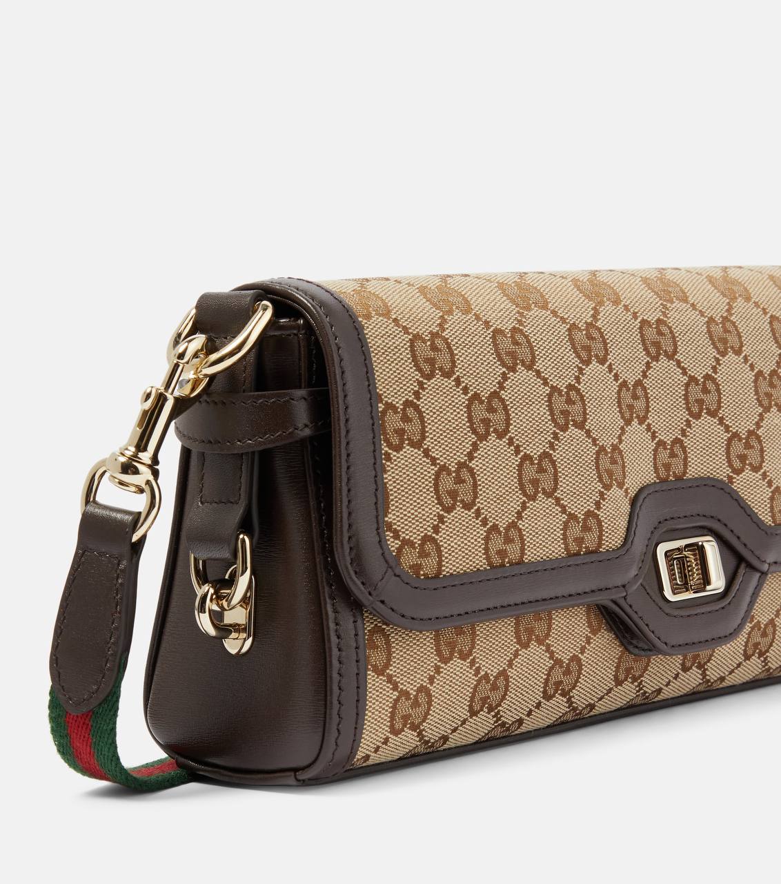 Cuero | Luce Small GG canvas shoulder bag