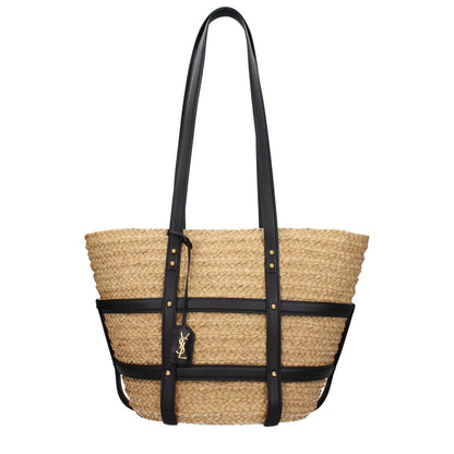 Cuero | Caged Raffia Tote Bag