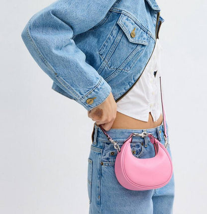 Cuero | Jonie Bag In Signature Canvas - Vivid Pink