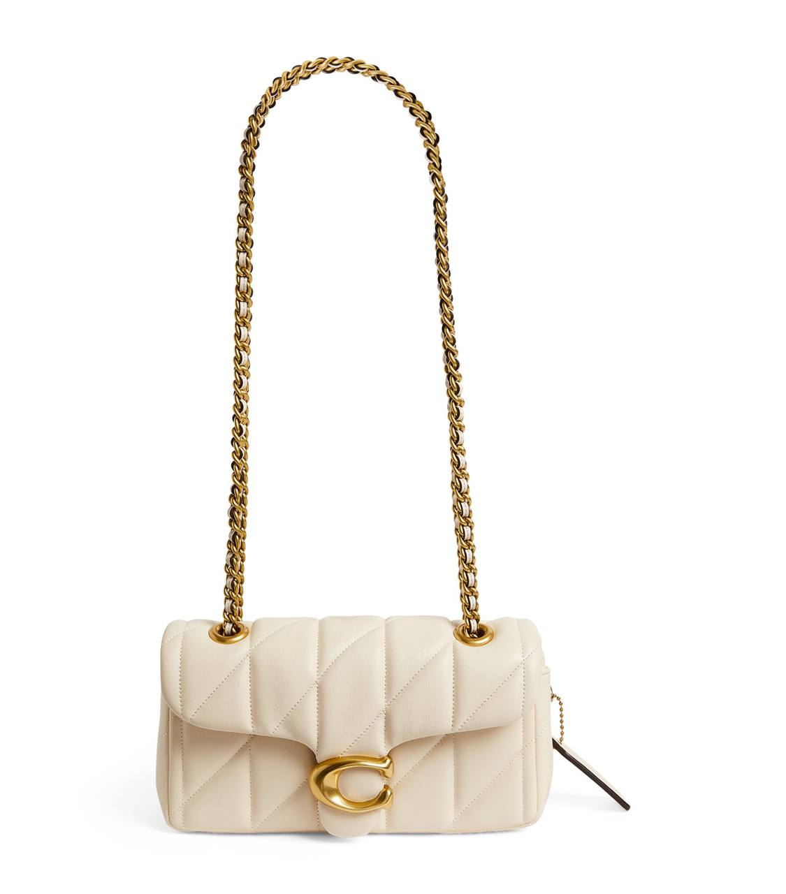 Cuero | Quilted Leather Tabby Shoulder Bag