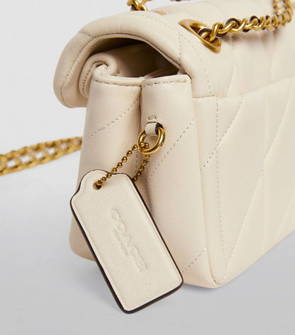 Cuero | Quilted Leather Tabby Shoulder Bag