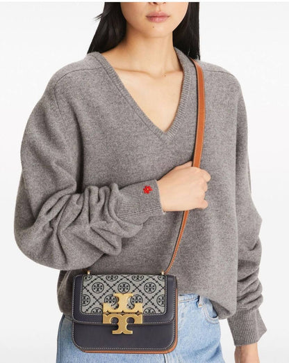 Cuero | Eleanor logo-plaque crossbody bag