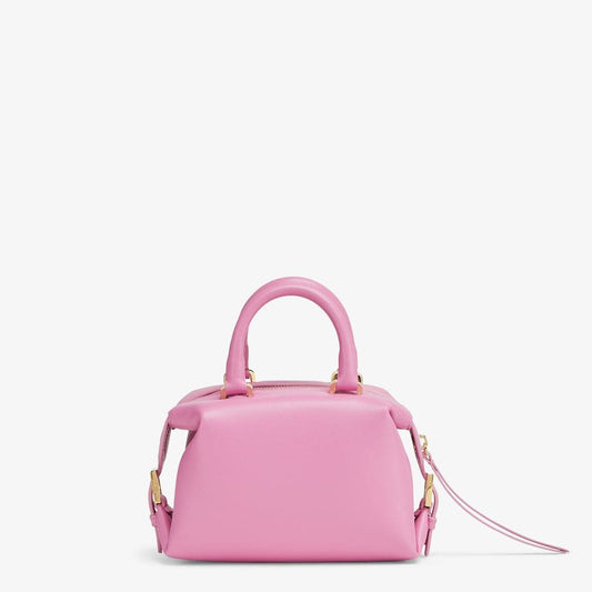 Cuero | Mini FF Cube Bag In Nappa Leather Pink