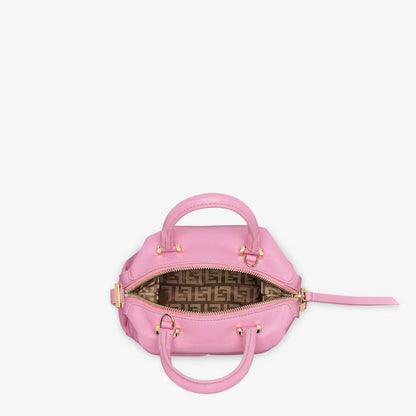 Cuero | Mini FF Cube Bag In Nappa Leather Pink