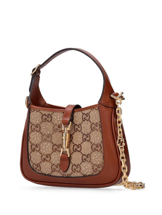 Cuero | Mini Jackie 1961 GG canvas shoulder bag