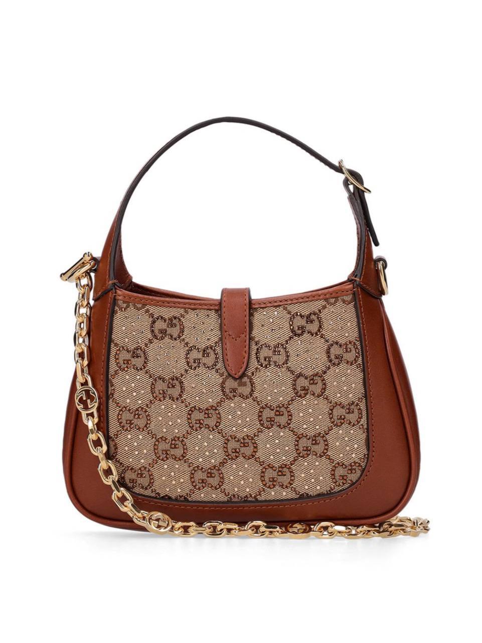 Cuero | Mini Jackie 1961 GG canvas shoulder bag