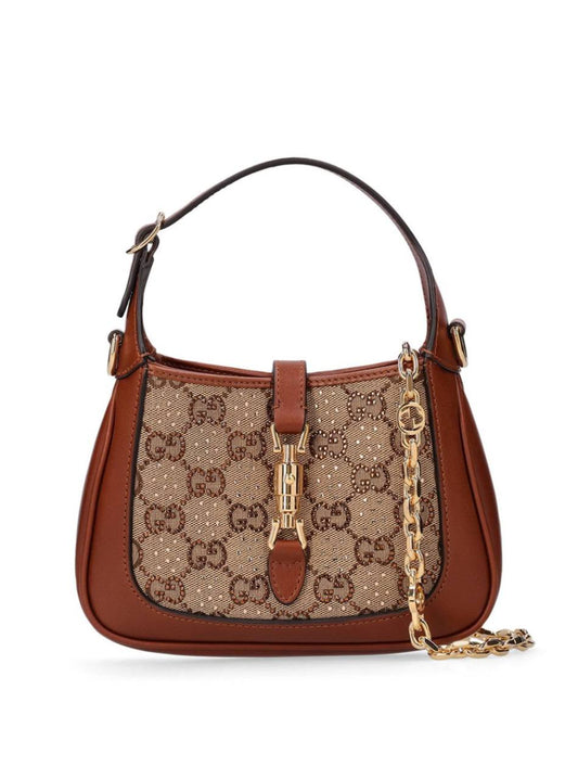Cuero | Mini Jackie 1961 GG canvas shoulder bag