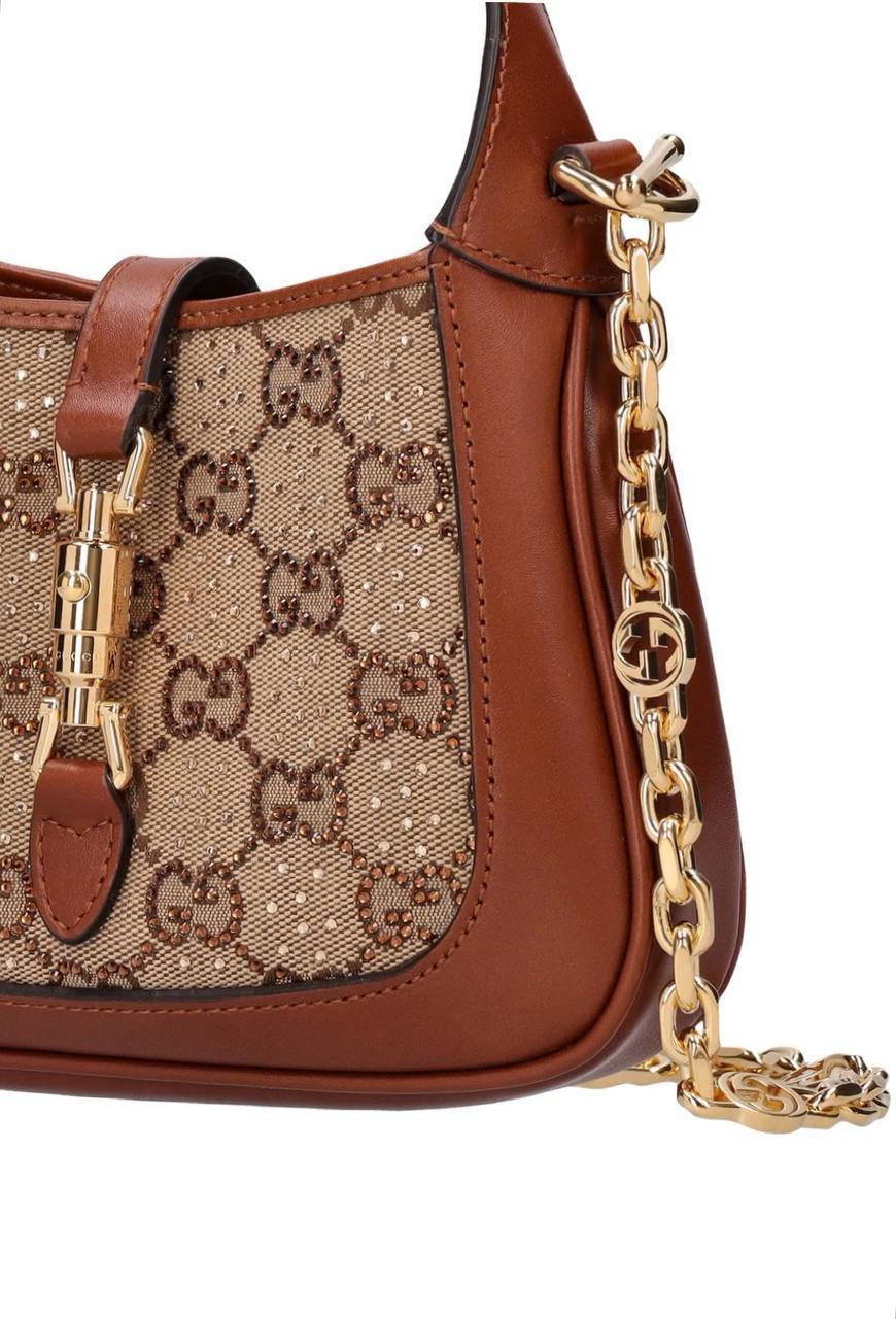Cuero | Mini Jackie 1961 GG canvas shoulder bag