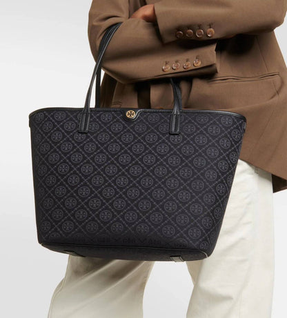 Cuero | Monogram Zip Tote Bag
