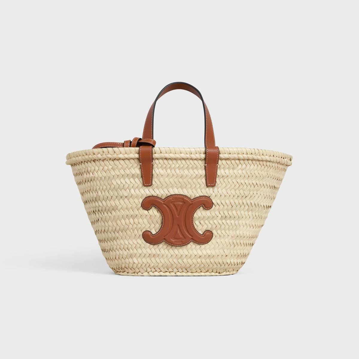 Cuero | PALM LEAVES, TRIMMINGS IN CALFSKIN Bag