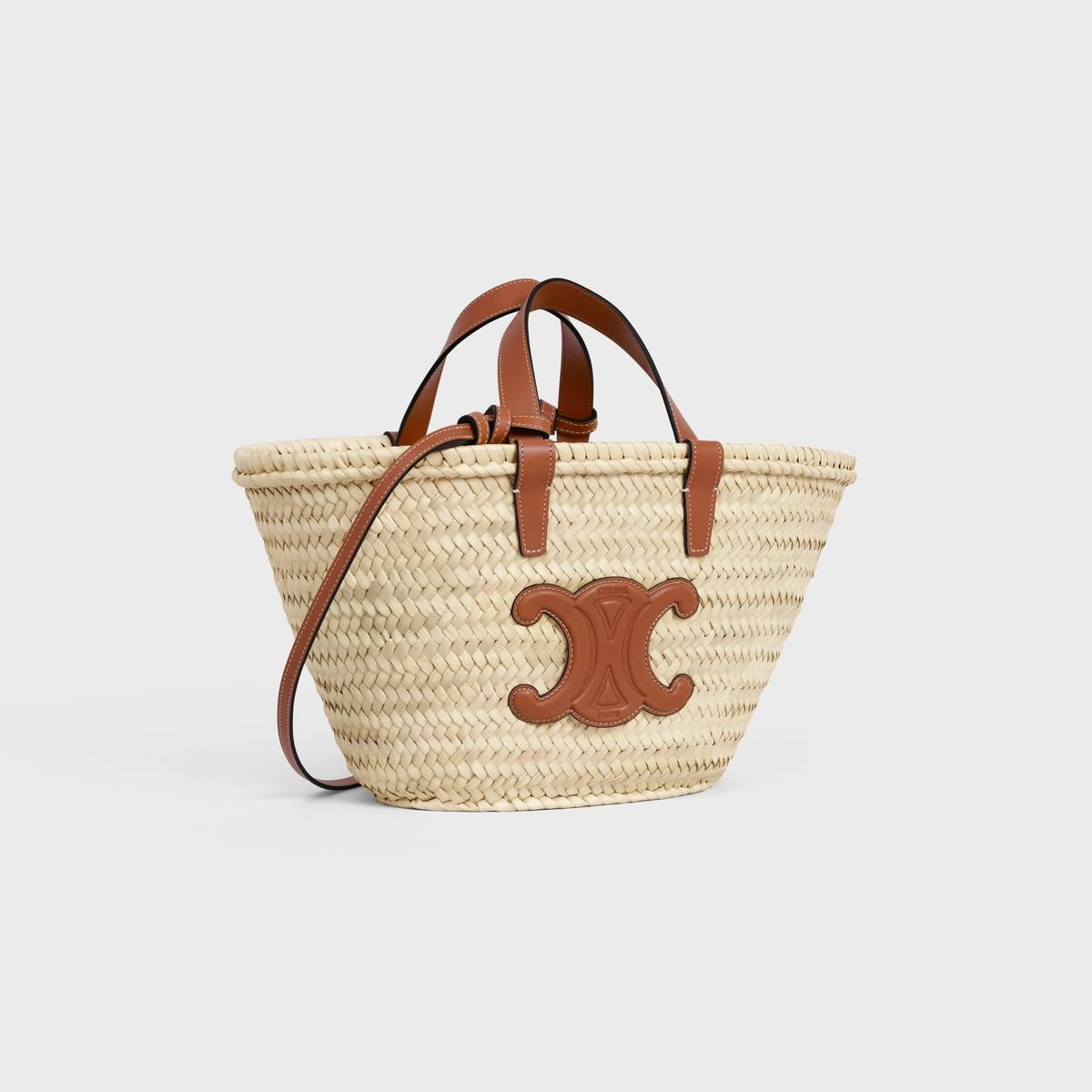 Cuero | PALM LEAVES, TRIMMINGS IN CALFSKIN Bag