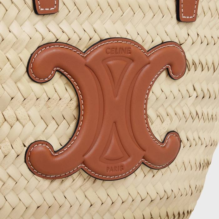 Cuero | PALM LEAVES, TRIMMINGS IN CALFSKIN Bag
