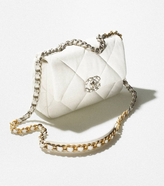 Cuero | Shiny Lambskin, Gold-Tone, Silver-Tone &amp; Ruthenium-Finish Metal