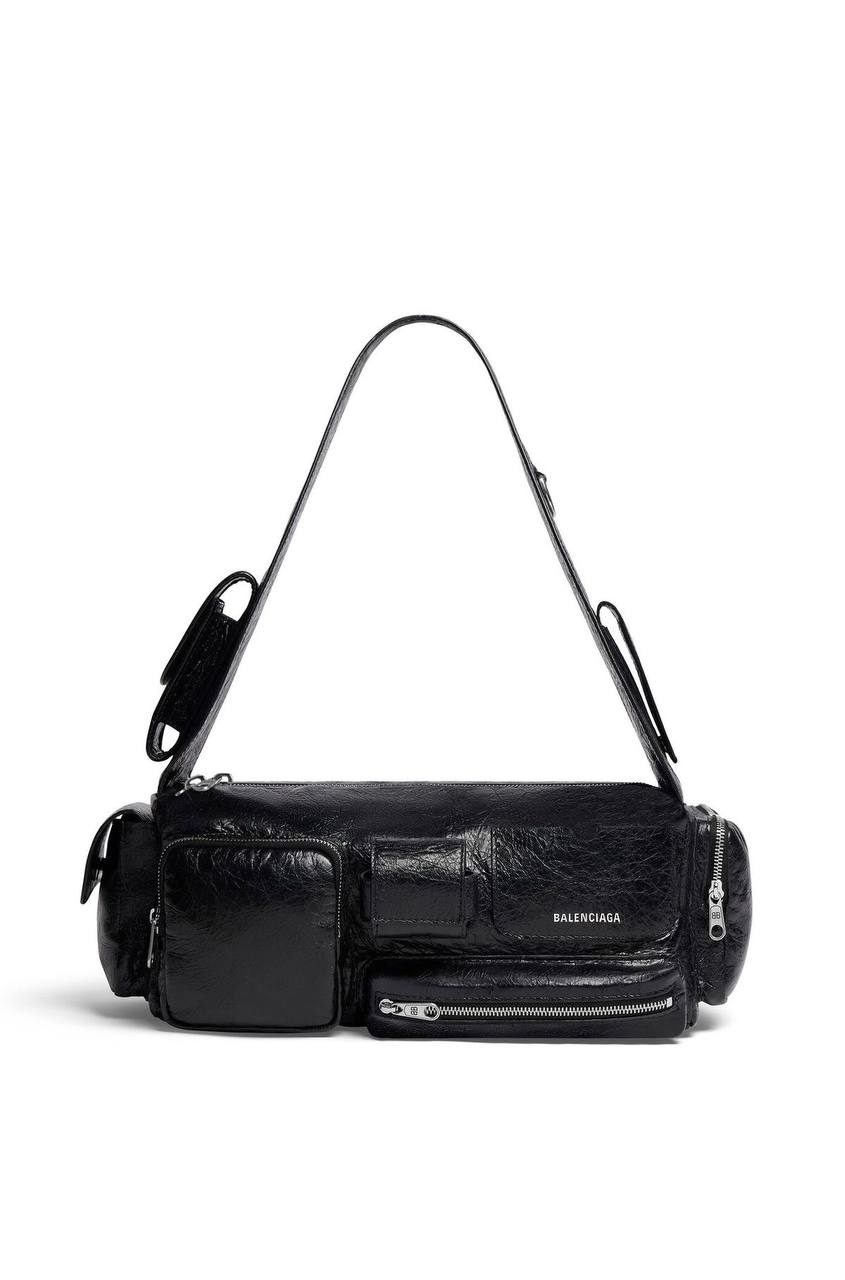 Cuero | Women's Superbusy Crossbody Bag in Black