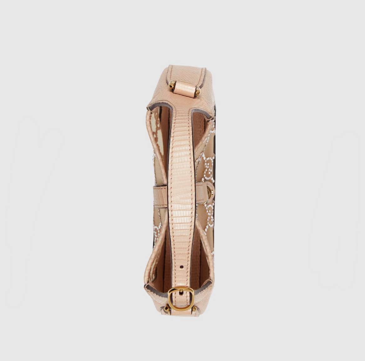 Cuero | JACKIE 1961 MINI CRYSTAL GG LIZARD BAG