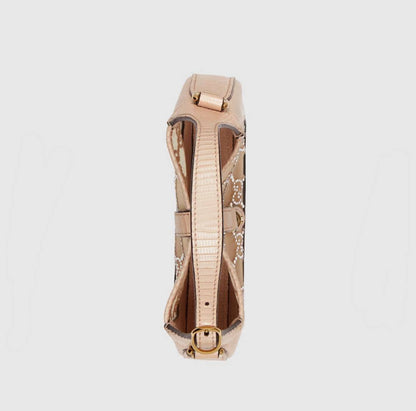 Cuero | JACKIE 1961 MINI CRYSTAL GG LIZARD BAG