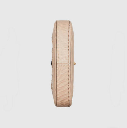 Cuero | JACKIE 1961 MINI CRYSTAL GG LIZARD BAG