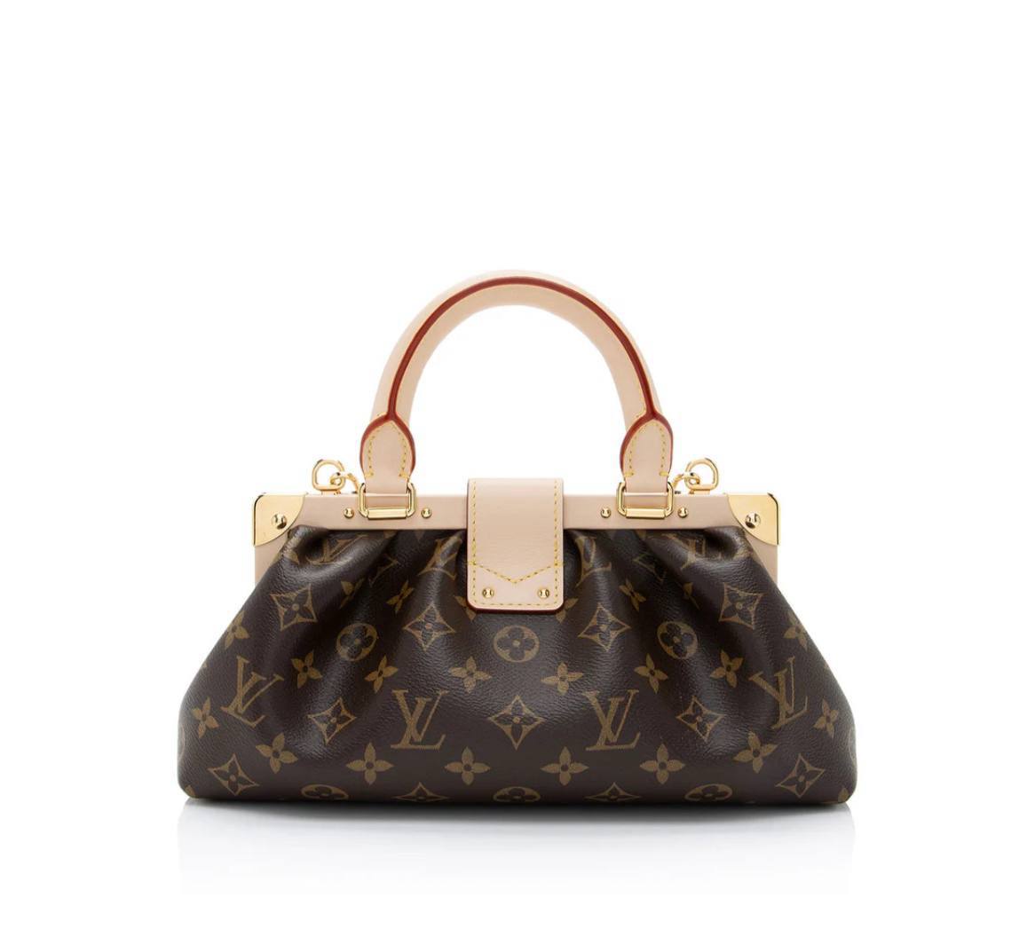 Cuero | MONOGRAM CANVAS CLUTCH