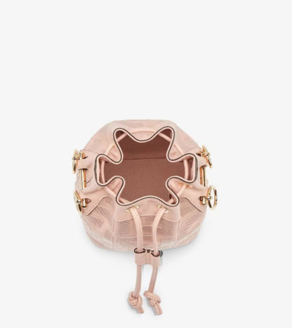 Cuero | Mon Tresor Pink FF canvas mini-bag