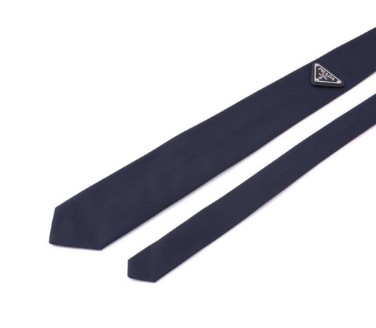 Cuero | Re-Nylon Gabardine Tie Blue