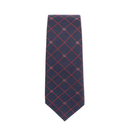 Cuero | Blue Tie With Rhombuses