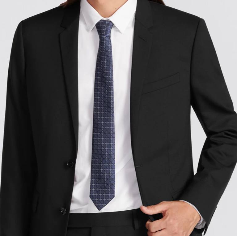 Cuero | Cannage Tie | Blue