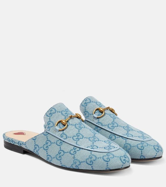 Cuero | Princetown GG Slippers