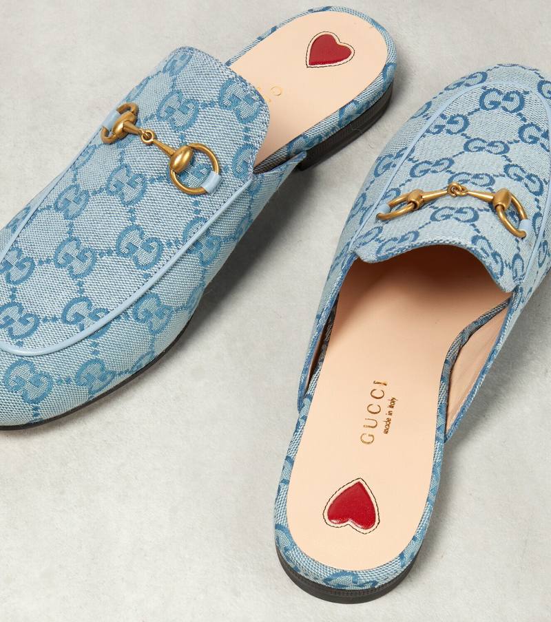 Cuero | Princetown GG Slippers