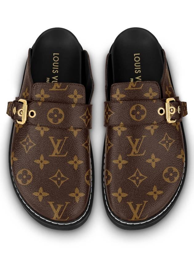 Cuero | Cosy Flat Comfort Clog Mule Brown