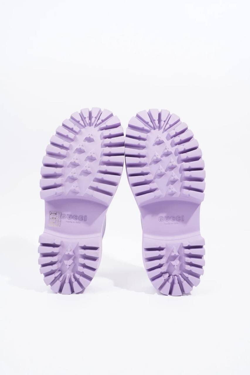 Cuero | Purple Rubber GG Perforated Clogs