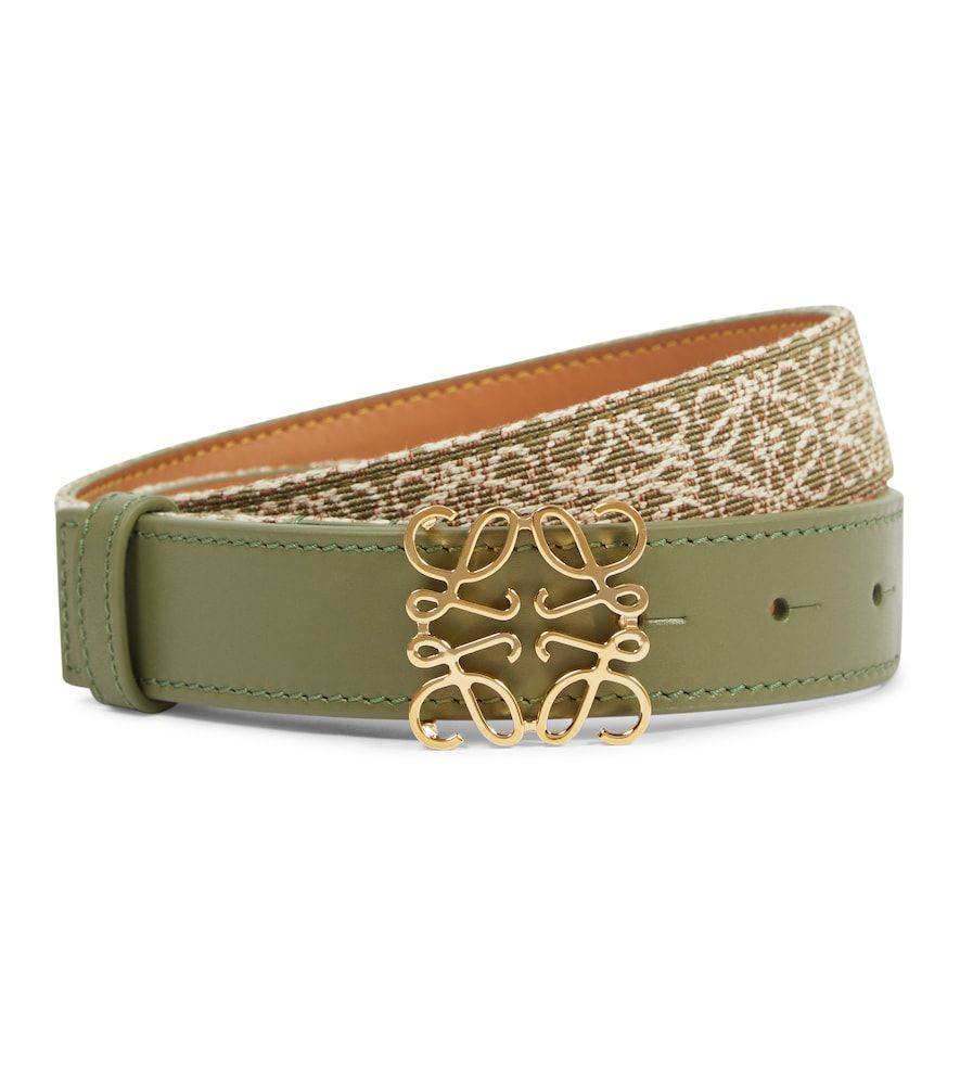 Cuero | avocado green leather belt