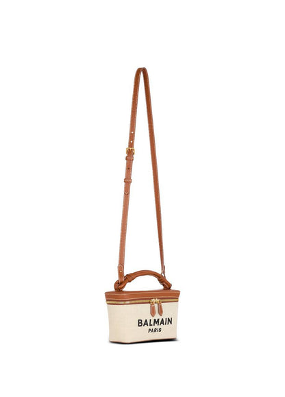 Cuero | -Army Vanity Case in canvas and leather