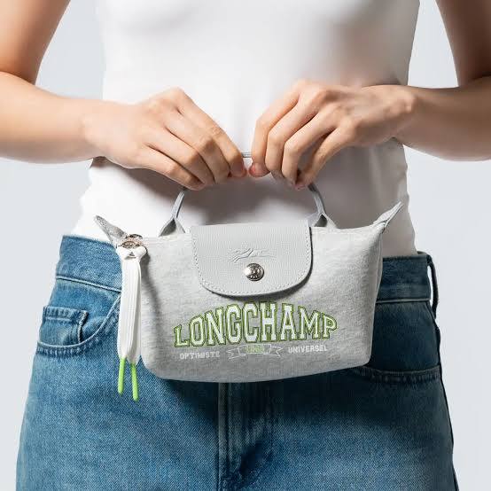Cuero | Le Pliage Collection Pouch Grey – Canvas