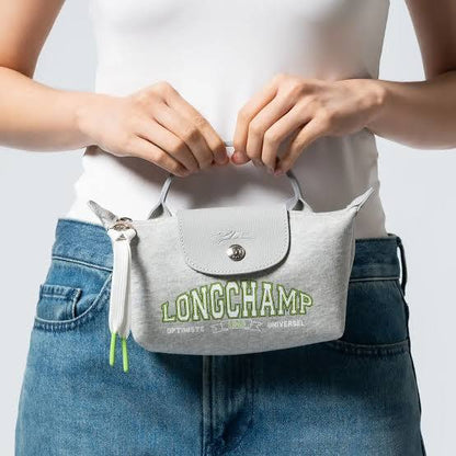 Cuero | Le Pliage Collection Pouch Grey – Canvas