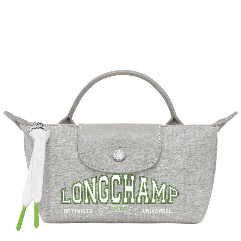 Cuero | Le Pliage Collection Pouch Grey – Canvas