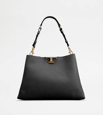 Cuero | Tod’s T Timeless Shoulder Bag in Leather Medium