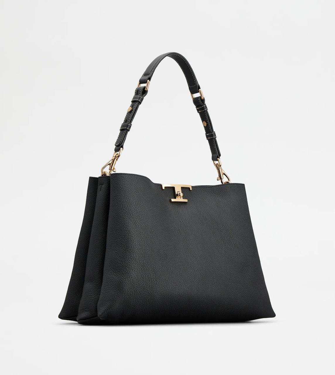 Cuero | Tod’s T Timeless Shoulder Bag in Leather Medium
