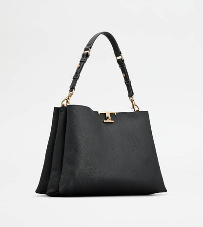 Cuero | Tod’s T Timeless Shoulder Bag in Leather Medium