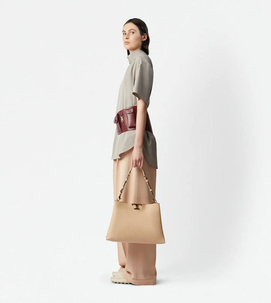 Cuero | Tod’s T Timeless Shoulder Bag in Leather Medium
