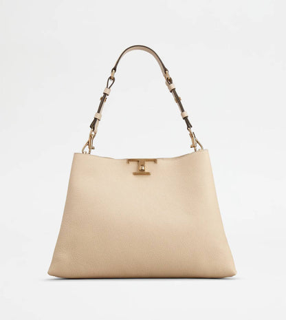 Cuero | Tod’s T Timeless Shoulder Bag in Leather Medium