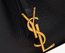 Paris VII Small YSL Hobo Bag in Grained Deer Leather