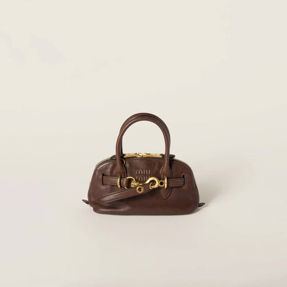 Cuero | Aventure small nappa leather bag
