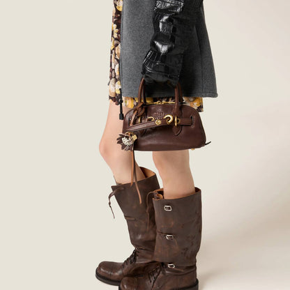 Cuero | Aventure small nappa leather bag