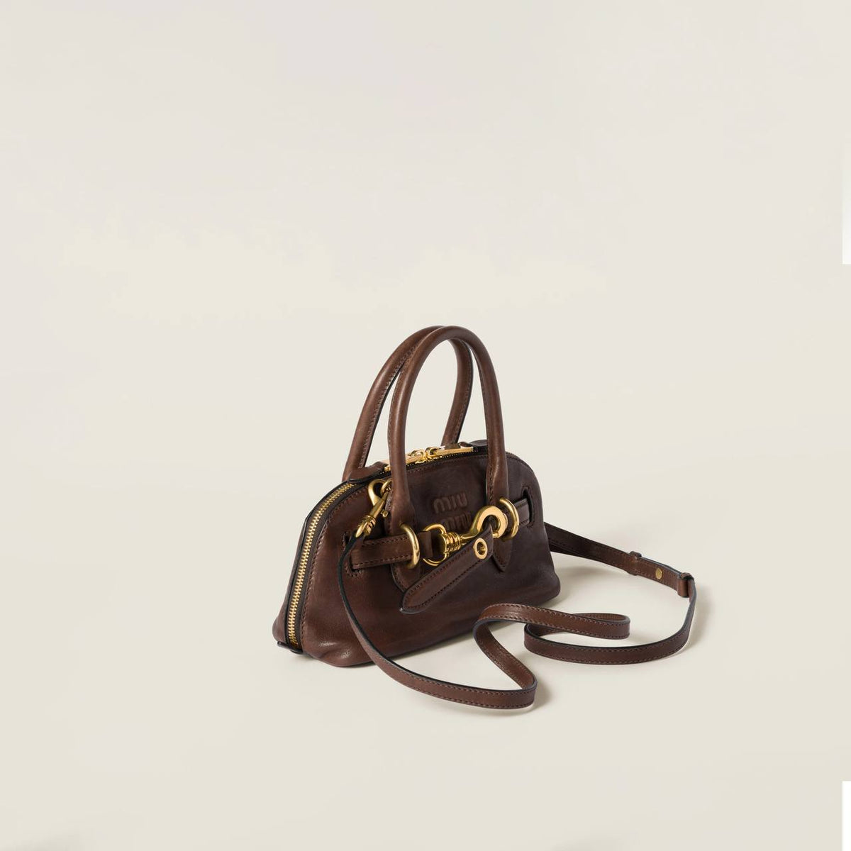 Cuero | Aventure small nappa leather bag