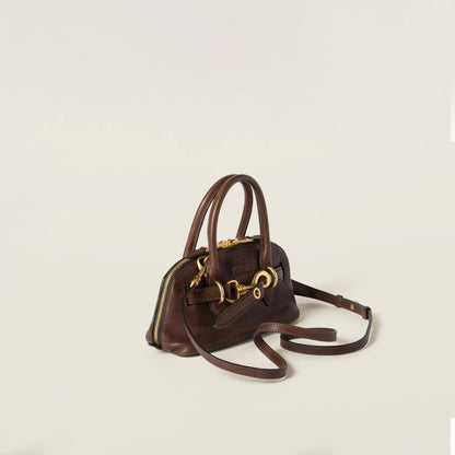 Cuero | Aventure small nappa leather bag